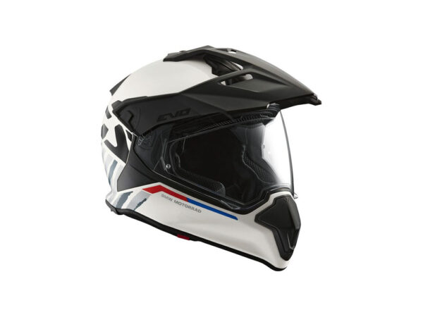 BMW GS Carbon Evo Endurohelm (Nador) Farbe: Weiß Größe: 56/57