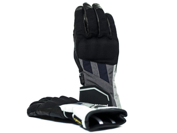 BMW GS Dry Motorradhandschuhe Damen (schwarzblau) Farbe: Schwarz|Blau Größe: 6