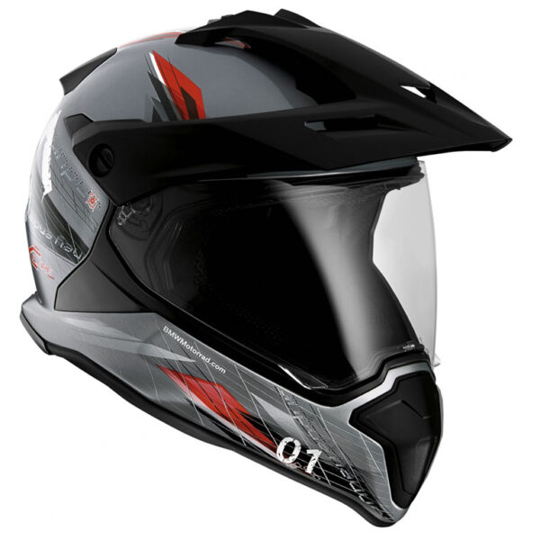 BMW GS Motocross Helm (explore) Farbe: Anthrazit Größe: 60/61 Crosshelm