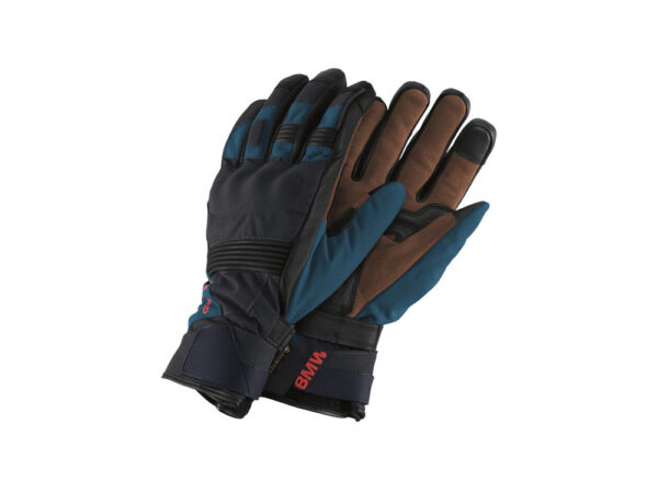 BMW GS Puna GTX Motorradhandschuhe Damen (grau) Farbe: Grau|Blau|Braun Größe: 8