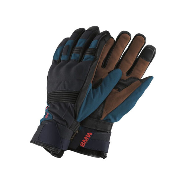 BMW GS Puna GTX Motorradhandschuhe Herren (grau) Farbe: Grau|Blau|Braun Größe: 8