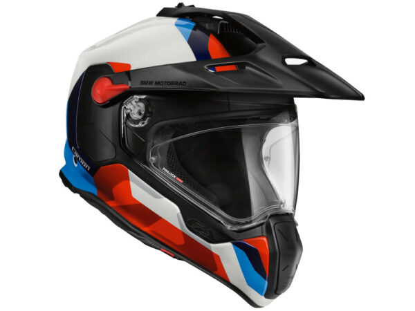 BMW GS Rallye Carbon Enduo Motorradhelm (Calama) Farbe: Schwarz Größe: 60/61 Crosshelm