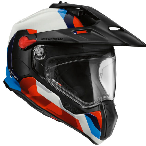BMW GS Rallye Carbon Enduo Motorradhelm (Calama) Farbe: Schwarz Größe: 60/61 Crosshelm