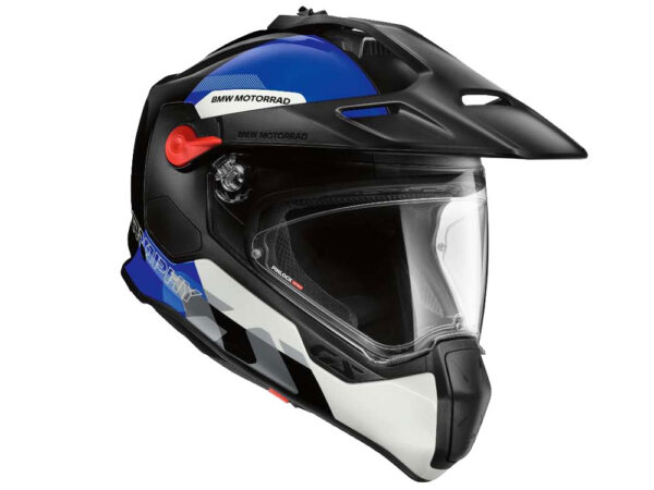 BMW GS Rallye Carbon Enduo Motorradhelm (Trophy) Farbe: Schwarz Größe: 60/61 Crosshelm