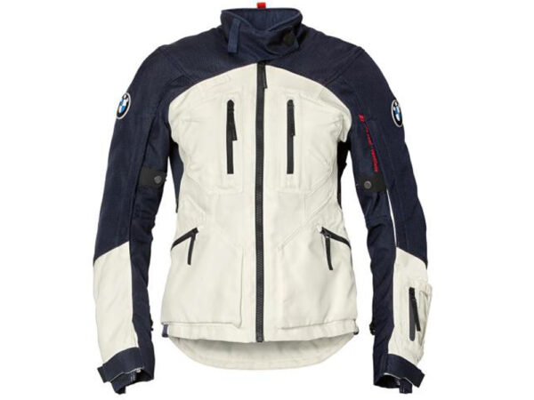 BMW GS Rallye GTX Motorradjacke Damen (nachtblau / weiß) Farbe: Weiß|Blau Größe: 44