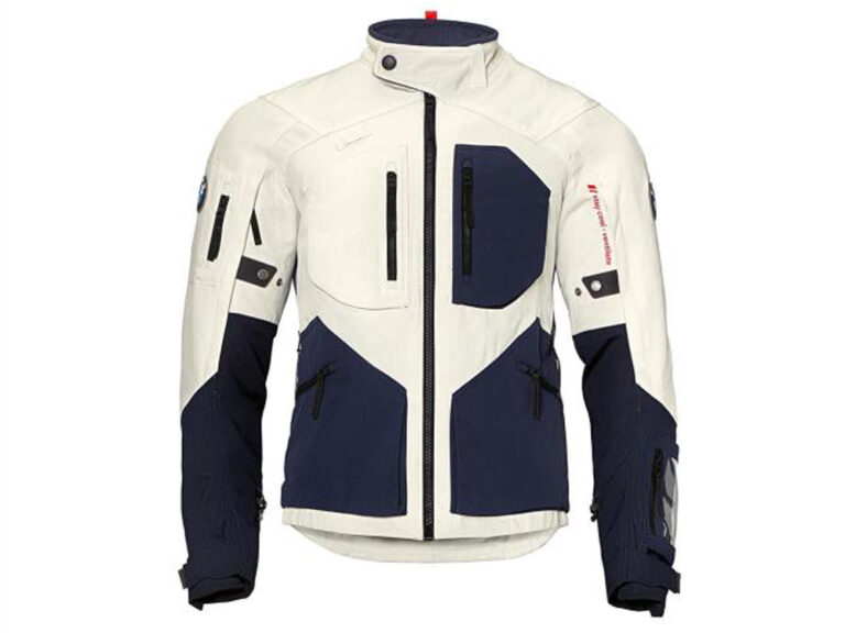 BMW GS Rallye GTX Motorradjacke Herren (nachtblau / weiß) Farbe: Weiß|Blau Größe: 106