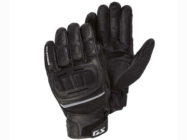 BMW GS Rallye Motorradhandschuhe (all black) Farbe: Schwarz Größe: 12