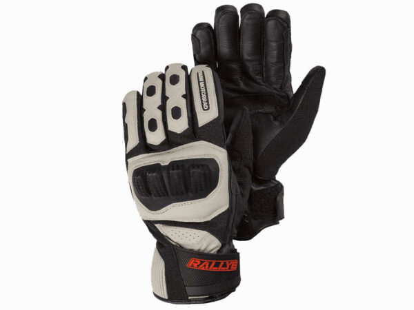 BMW GS Rallye Motorradhandschuhe (anthrazit / weiß) Farbe: Anthrazit Größe: 12