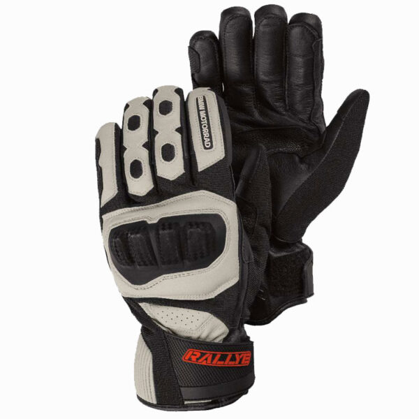 BMW GS Rallye Motorradhandschuhe (anthrazit / weiß) Farbe: Anthrazit Größe: 12