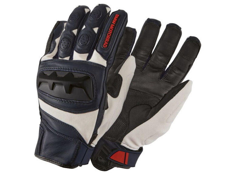 BMW GS Rallye Motorradhandschuhe (nachtblau) Farbe: Blau Größe: 9