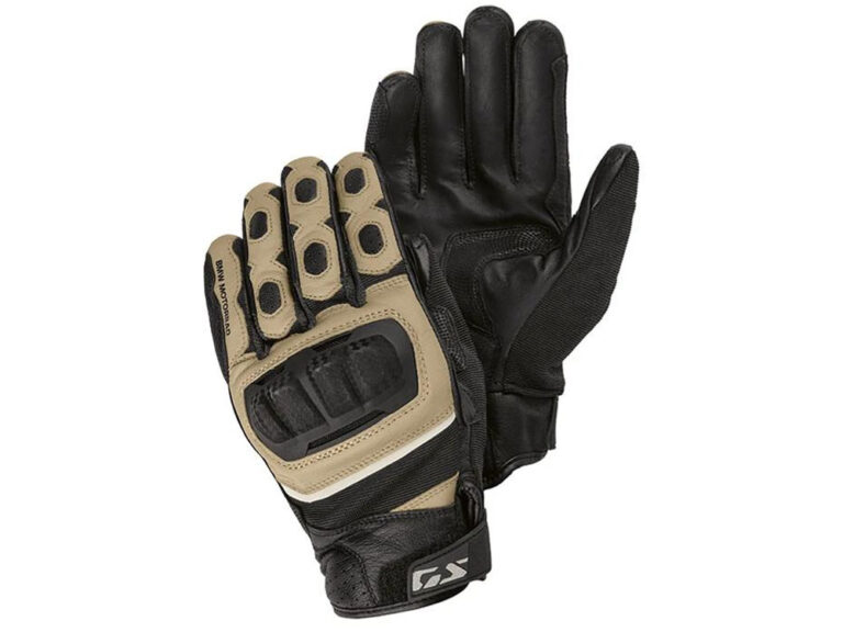 BMW GS Rallye Motorradhandschuhe (sand) Farbe: Schwarz Größe: 12
