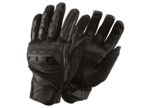 BMW GS Rallye Motorradhandschuhe (schwarz) Farbe: Schwarz Größe: 10
