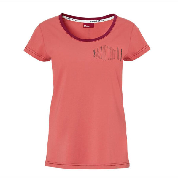 BMW GS Tools T-Shirt Damen (rose) Farbe: Rot Größe: L