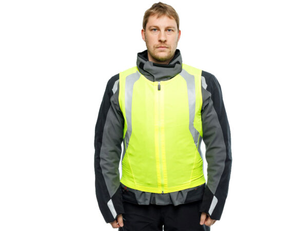 BMW HighViz Warnweste Farbe: Gelb Größe: XS Motorradweste