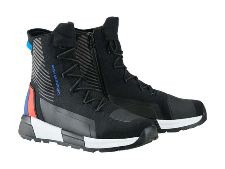 BMW Knit Race Sneaker Motorradstiefel (schwarz) Farbe: Schwarz Größe: 48