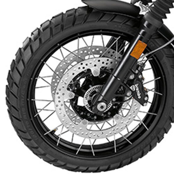 BMW Kreuzspeichenräder (vorne) RnineT Scrambler (K23) Fahrwerk