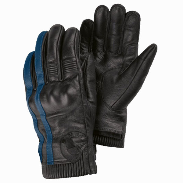 BMW Lehel Motorradhandschuhe (schwarz / blau) Farbe: Schwarz Größe: 3XL
