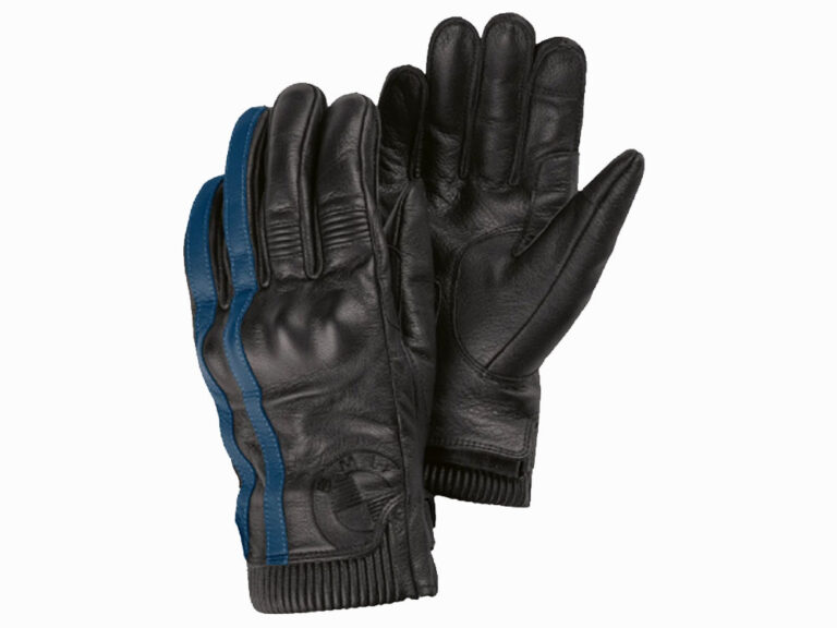 BMW Lehel Motorradhandschuhe (schwarz / blau) Farbe: Schwarz Größe: 3XL