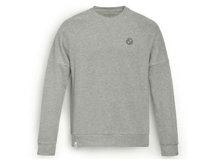BMW Logo Sweatshirt Farbe: Grau Größe: XXL Freizeitbekleidung
