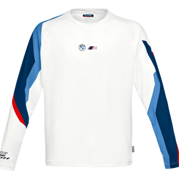 BMW Longsleeve Motorsport (Herren | weiß) Farbe: Weiß Größe: M Freizeitbekleidung