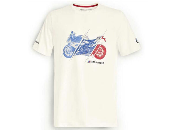 BMW M Motorsport T-Shirt Farbe: Weiß Größe: 3XL
