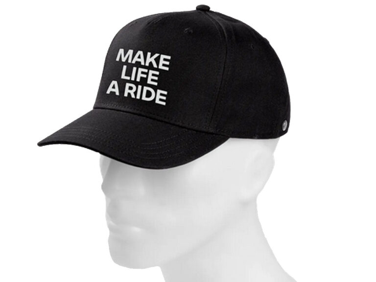 BMW Make Life a Ride Baseballkappe (schwarz)