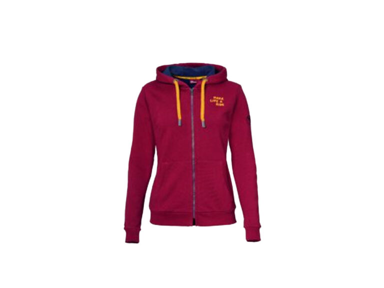 BMW Make Life a Ride Zip-Hoodie Damen (rot) Farbe: Rot Größe: XXL Freizeitbekleidung
