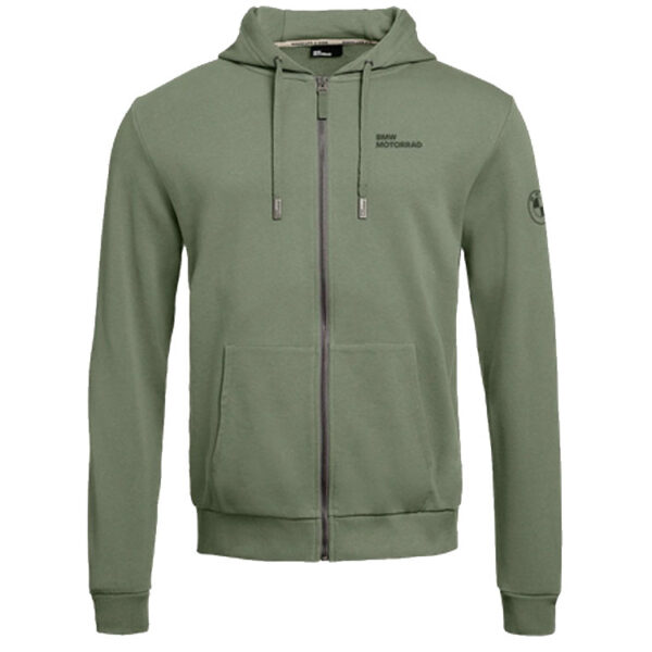 BMW Make Life a Ride Zip Hoodie (khaki) Farbe: Grün Größe: 3XL Pullover
