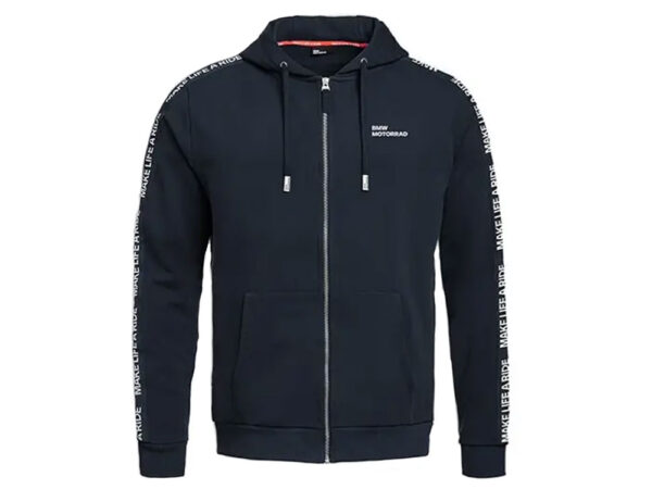 BMW Make Life a Ride Zip Hoodie (nachtblau) Farbe: Blau Größe: 3XL Pullover