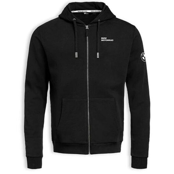 BMW Make Life a Ride Zip Hoodie (schwarz) Farbe: Schwarz Größe: 3XL Pullover