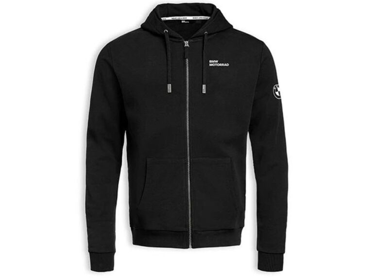 BMW Make Life a Ride Zip Hoodie (schwarz) Farbe: Schwarz Größe: 3XL Pullover