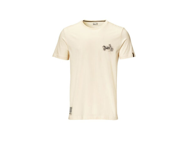 BMW R80 G / S T-Shirt Herren (off-white) Farbe: Beige Größe: S