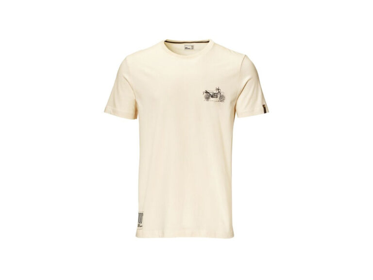 BMW R80 G / S T-Shirt Herren (off-white) Farbe: Beige Größe: S