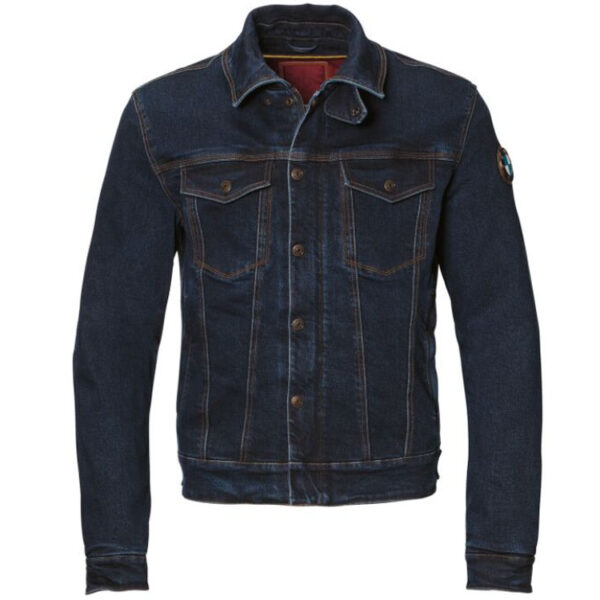 BMW RoadCrafted 100 Years Slim Motorradjacke Herren (blau) Farbe: Blau Größe: S