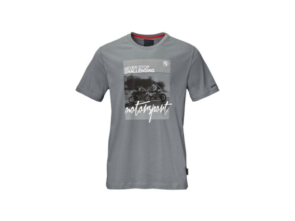 BMW RR T-Shirt Herren (grau) Farbe: Grau Größe: 3XL