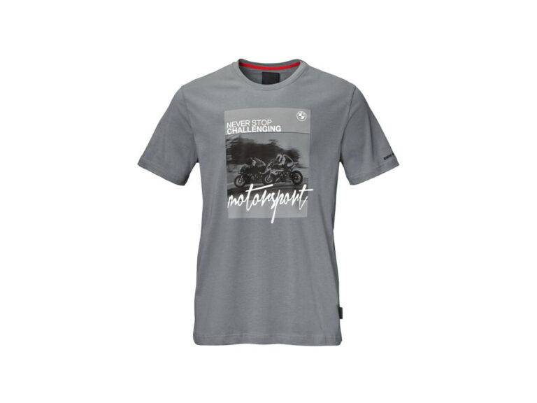BMW RR T-Shirt Herren (grau) Farbe: Grau Größe: 3XL
