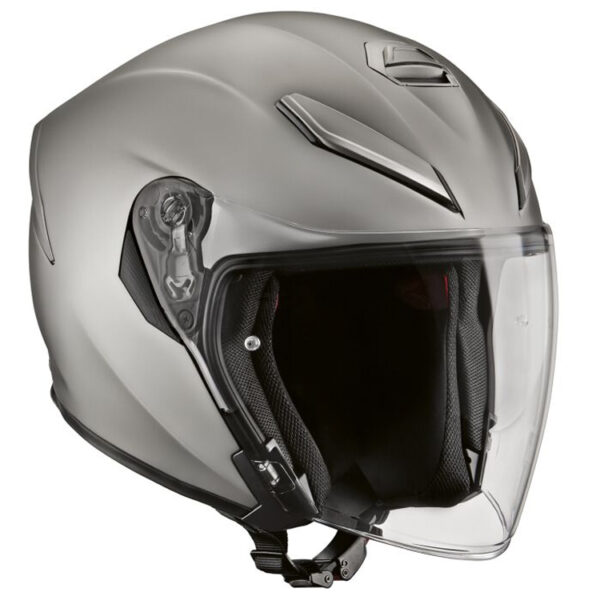 BMW Sao Paulo Motorrad Jethelm (grau matt) Farbe: Grau Größe: 61/62 Klapphelm