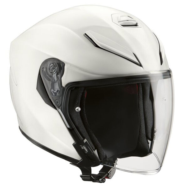 BMW Sau Paulo Motorrad Jethelm (weiß) Farbe: Weiß Größe: 63/64 Klapphelm