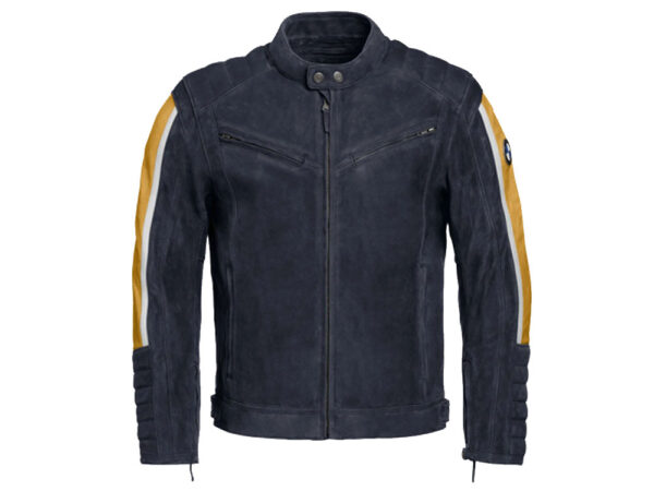 BMW Schwabing Motorradjacke Herren (blau / gelb) Farbe: Gelb|Blau Größe: 3XL