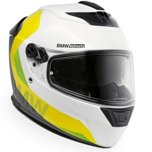 BMW Street X Comp Neon Integralhelm Farbe: Gelb Größe: 53/54