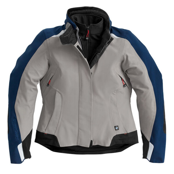 BMW StreetGuard Motorradjacke Damen (blau / grau) Farbe: Grau|Blau Größe: 48