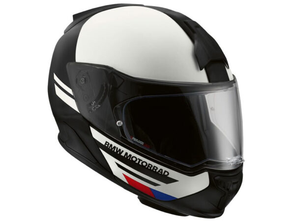 BMW System 7 Carbon Evo Klapphelm (moto) Farbe: Schwarz|Weiß Größe: 64/65