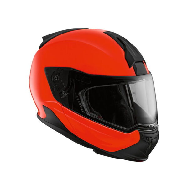 BMW System 7 Carbon EVO Klapphelm (neon orange) Farbe: Orange Größe: 62/63