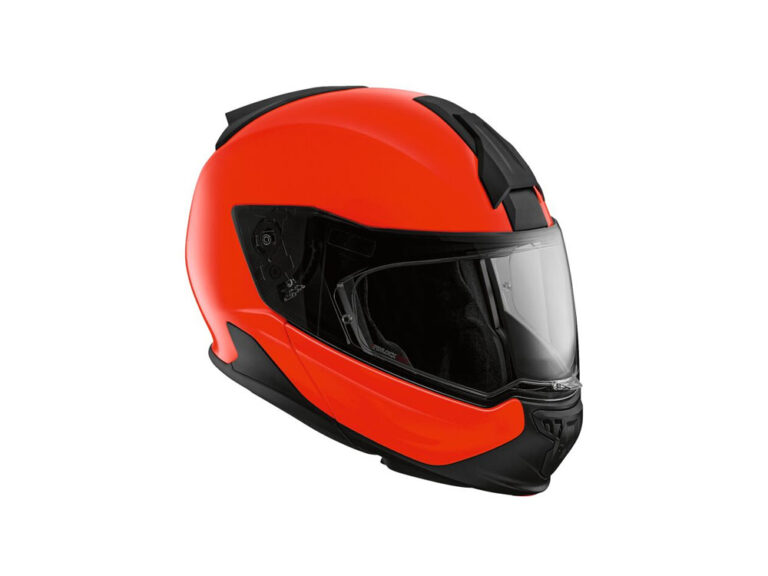 BMW System 7 Carbon EVO Klapphelm (neon orange) Farbe: Orange Größe: 62/63