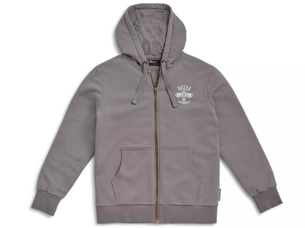 BMW Zip Hoodie Mechaniker Herren Farbe: Grau Größe: XS Freizeitbekleidung
