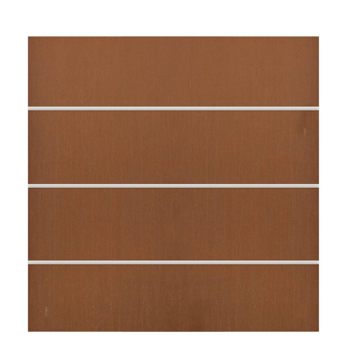 BOARD XL Zaun- Set 178x180cm rost