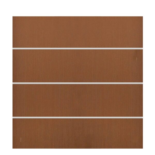 BOARD XL Zaun- Set 178x180cm rost