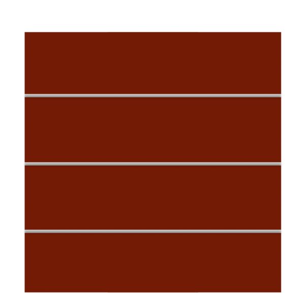 BOARD XL Zaun- Set 178x180cm rot