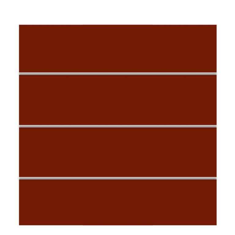 BOARD XL Zaun- Set 178x180cm rot