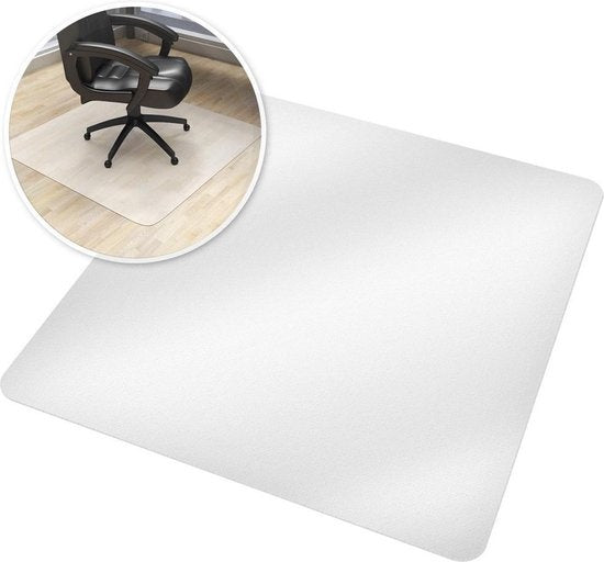 Bodenschutzmatte 120 x 120 cm - weiß - für Bürostühle 401696 Haus & Garten